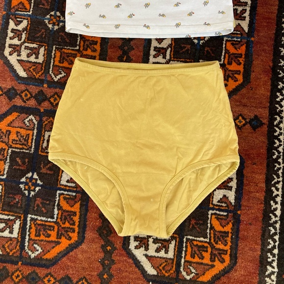 ARQ Other - ARQ high rise underwear in Chartreuse (disc. Color)